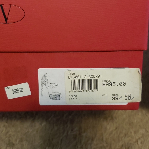 Valentino brand new pink Crystal peep toe pumps